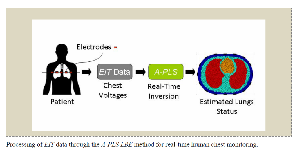 Real-Time Electrical Impedance Tomography of the Human Chest by means of a Learning-by-Examples Method